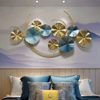 

EUROPEAN WROUGHT IRON WALL HANGING ORNAMENTS CRAFTS HOME LIVINGROOM TV BACKGROUND 3D WALL STICKER DECORATION HOTEL WALL MURAL