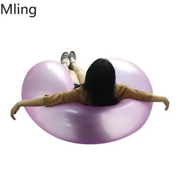 

Mling Soft Air Water Filled Bubble Ball Giant Balloons Oversized Magic Bubble Big Ball Birthday Balloons Kids Gifts Party Game