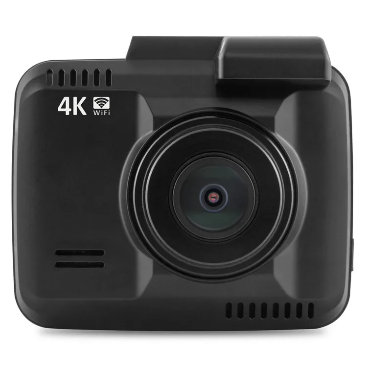 Gs63D 4K Встроенный Gps Wifi Автомобильный видеорегистратор Регистратор для транспорта, с двумя объективами камера заднего вида видеокамера ночного видения