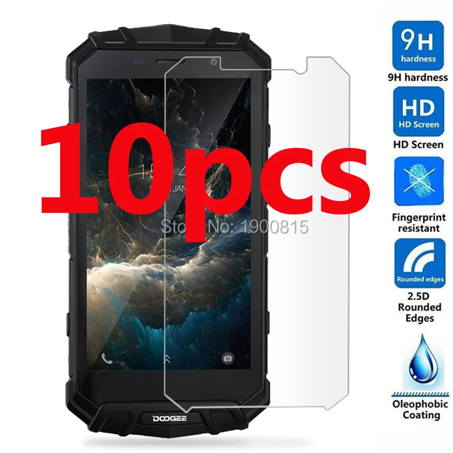 10 шт. hd Для doogee s60 закаленное стекло Передняя 2.5d фотозащита экрана lite защитная
