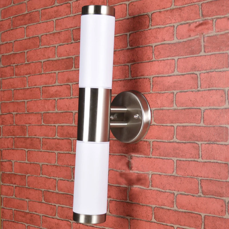 С E27 База Светодиодный настенный светильник Водонепроницаемый гостиная проход коридор балкон настенные светильники для ванной светодиодный зеркала с подсветкой