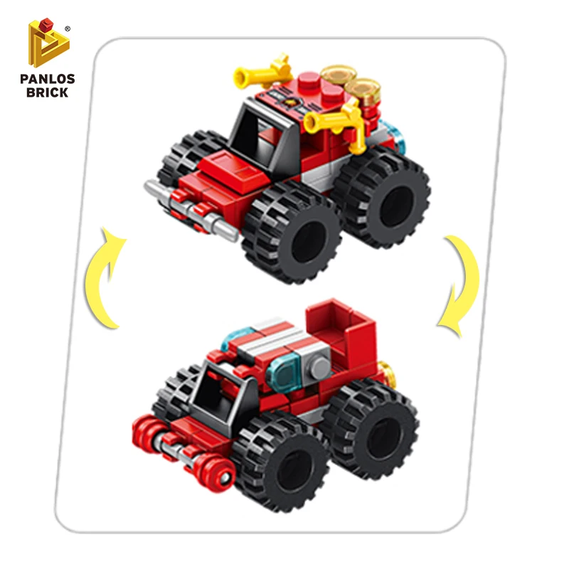 

Building Blocks City Fire Truck Military Fighter Fire Car Battleship Combat Aircraft Patrol Boat Tank Block Toy Gift For Boy Kid
