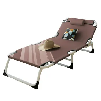 

Multifunctional Folding Bed Single Bed Home Adult Lunch Bed Siesta Lounge Office Simple Bed Marching Care