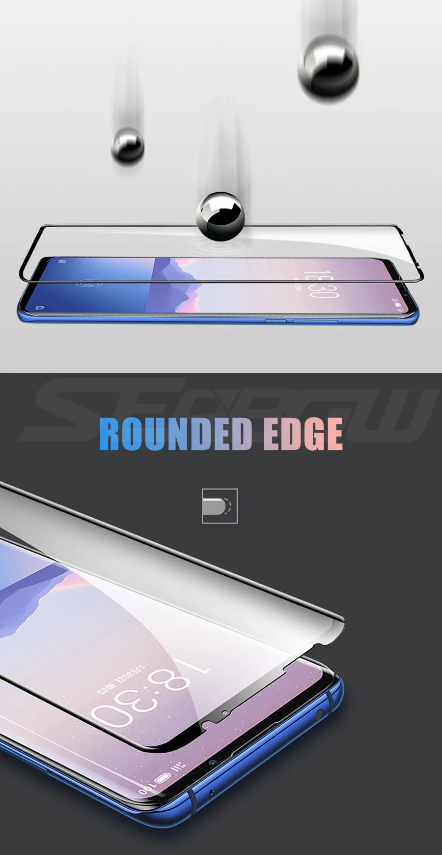 9D полное покрытие из закаленного стекла для Meizu 16 th Plus 16X16 S 16XS Защитная пленка для Meizu M8 X8 Note 8 9 Pro 7 Plus