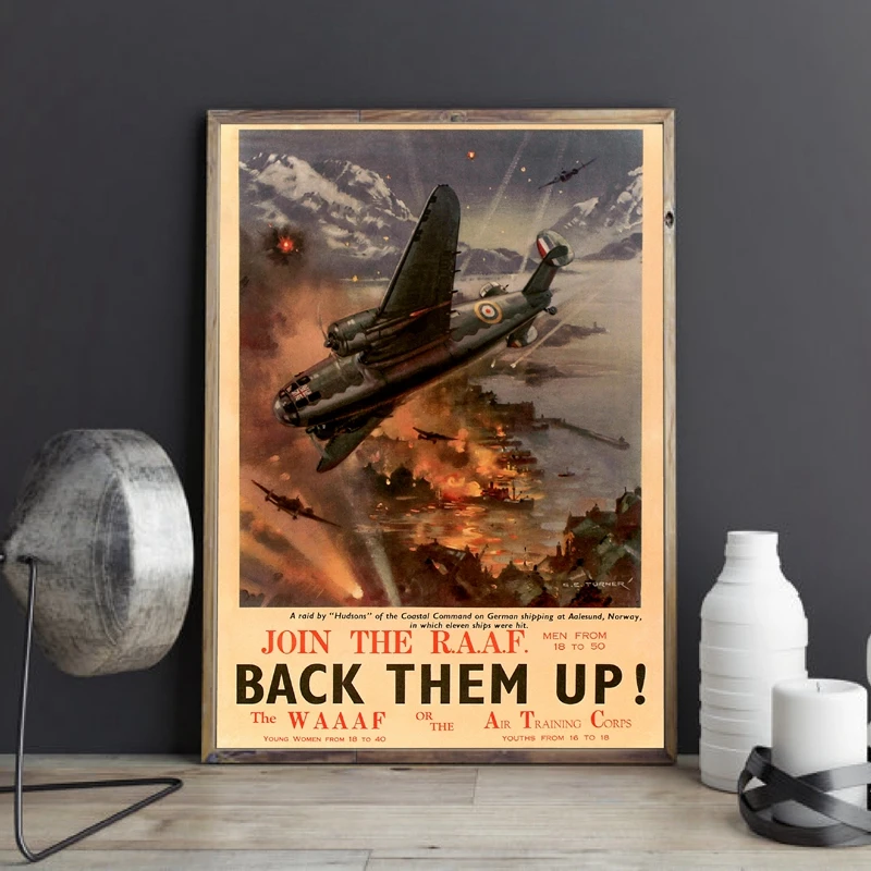 WW2 Australian Propaganda Wall Art Print