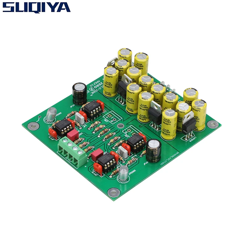 SUQIYA-MMCF10 HIFI RIAA отзывы затухание phono усилитель мм (движущийся магнит) PCB комплект
