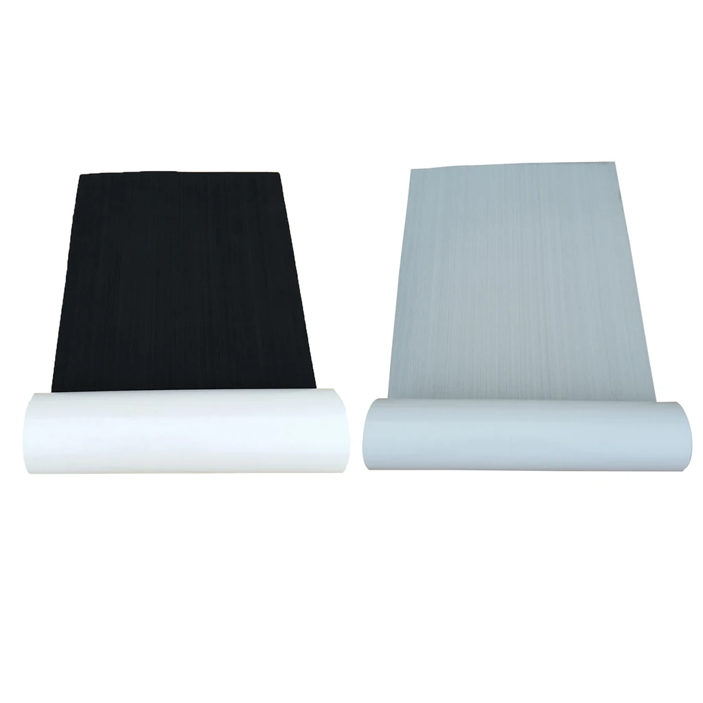 

2Pcs EVA Foam Teak Sheet Marine Yacht Boat Decking Self-Adhesive
