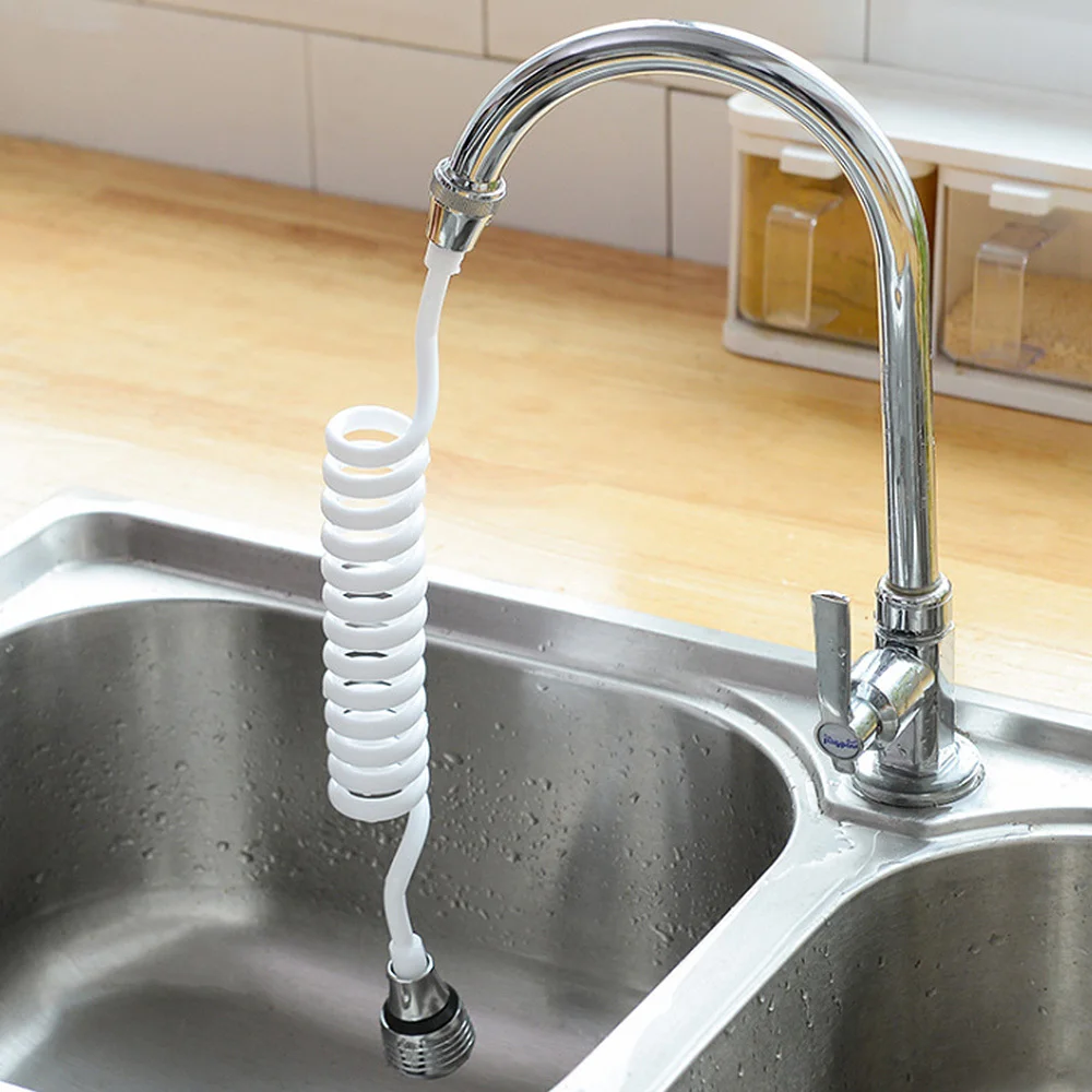 

Retractable Extension Tube Tap Water Filter Shower Kitchen Faucet Extender new
