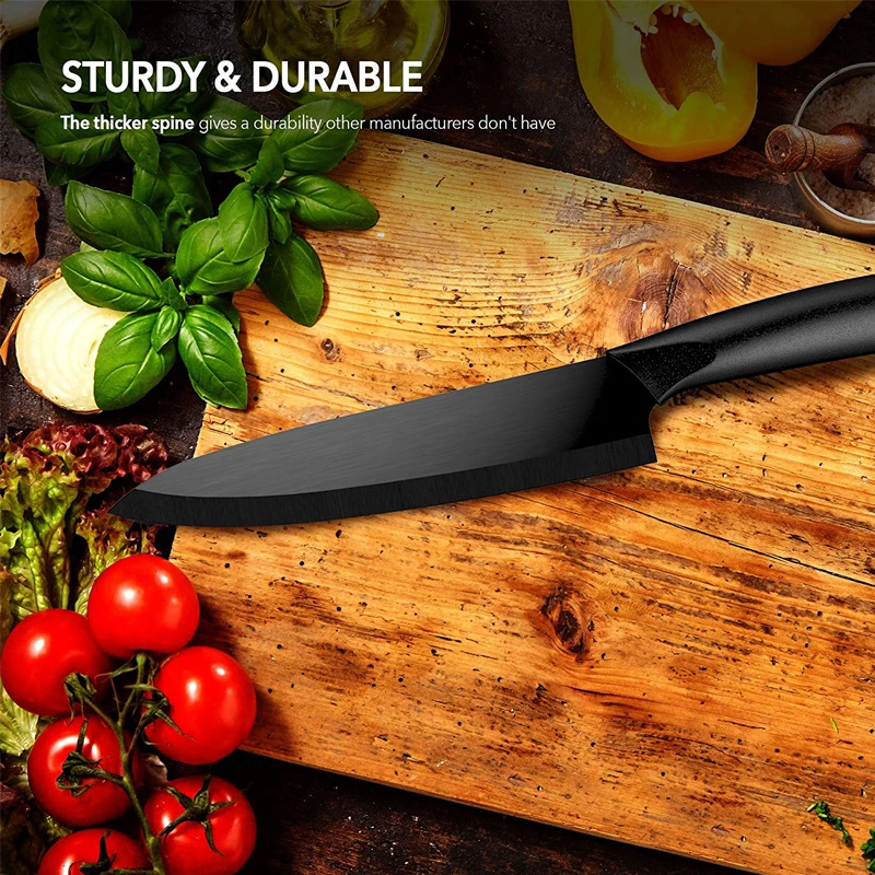 Ultra Sharp Kitchen Ceramic Knife 5 Piece Set