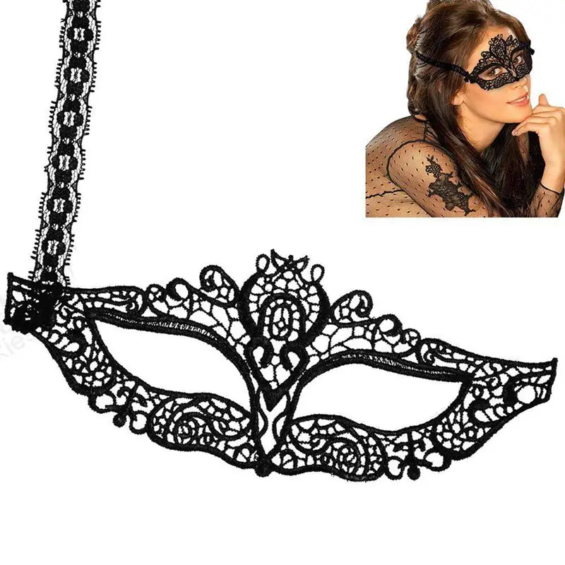 Big deal Sexy Lady Girl Lace Eye Mask Halloween Party Fancy Dress Make Up | Дом и сад