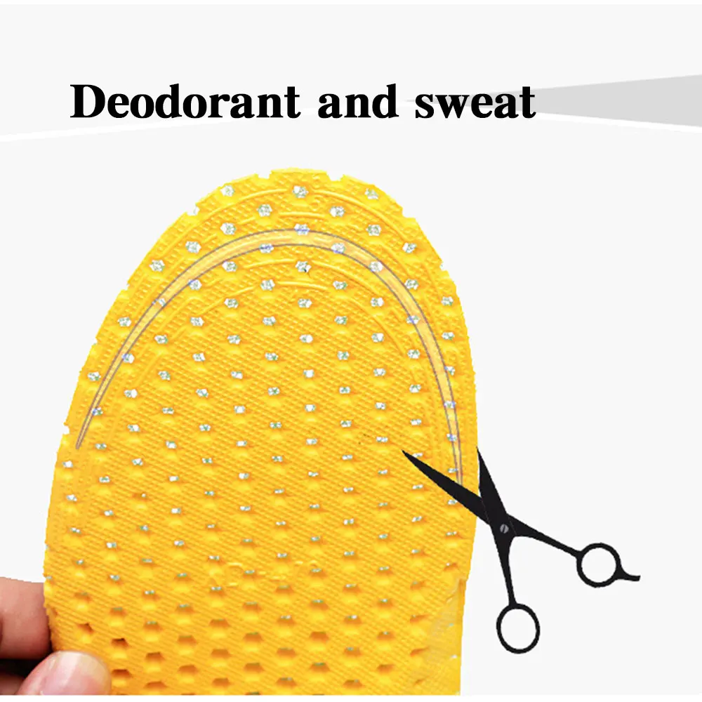 Orthotic Insole 1pair Comfortable Insole Support Silica Gel Insole Soft Sports Insoles Shoe Inserts Healthy Shock Absorption