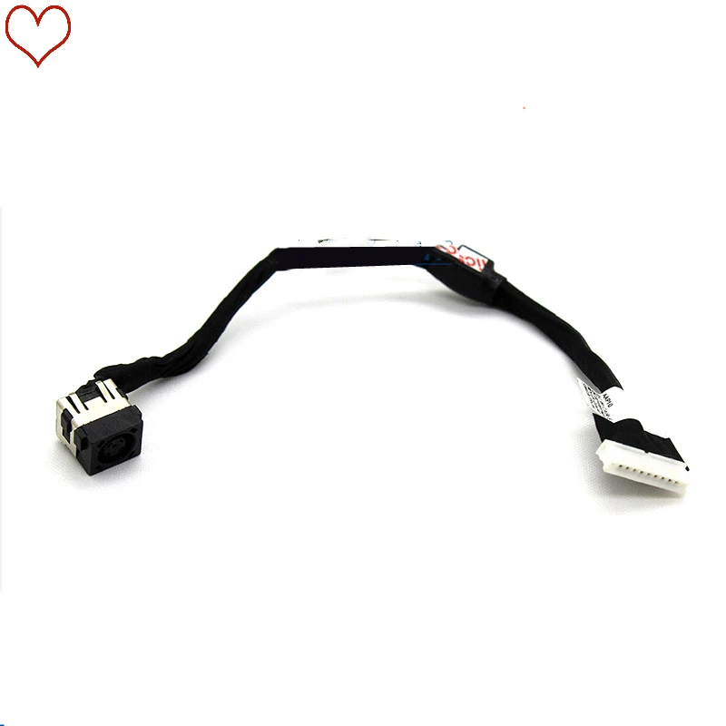 

Laptop DC Power Jack Cable For Dell Alienware 15 R1 R2 P42F001 P42F002 Charging Connector Port Socket Plug Wire Cord