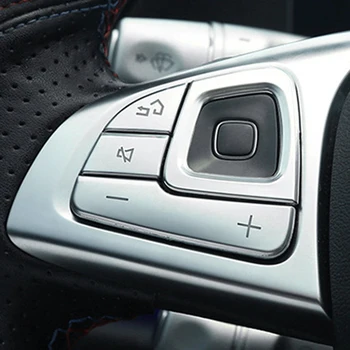 

Cover Steering Wheel trim Set Matt For Benz E-Class W213 2016-2019 Decor Decal