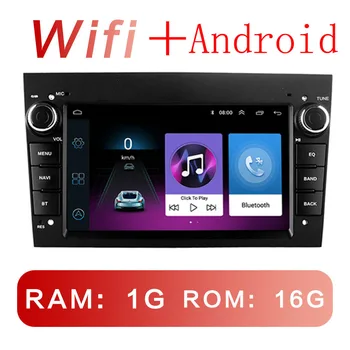 

hoxiao 2 DIN 7inch Android 8.1 Touchscreen Car Multimedia Player Bluetooth GPS WiFi Navigator FM Radio for opel