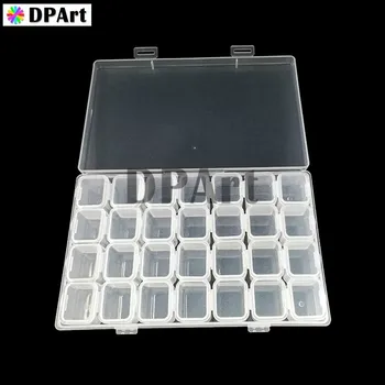 

28PCS Empty Grid Bottles Box 10ML Capacity for 4 Bags Beads Diamond Painting Tools Beads Container Storage Box M911