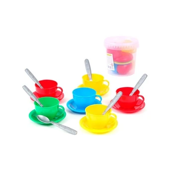 

Set of dishes "Tea set" in a bucket