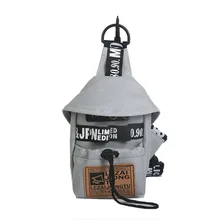 Южная Корея Dongdaemun крест-тело мини груди пакет женская сумка нейлоновый рюкзак спортивные студенческие Мобильный телефон сумка одно плечо печати