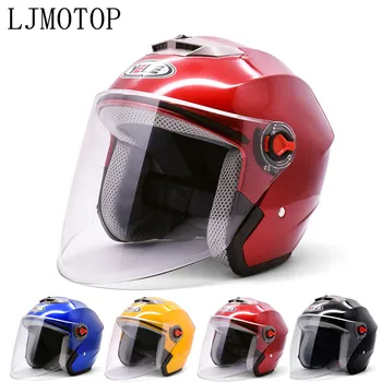 

Motorcycle Open Face Helmet Moto Modern Helmet Electric Bicycle Helmet For Suzuki GSXR400 GT250 GT550 RG500 RGV250 VS800 VZ800