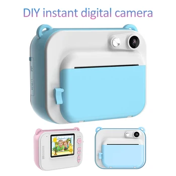 

DIY Digital Instant Print Camera Mini Full Color Prints Child Camera Camara Kamera Camara Fotografica
