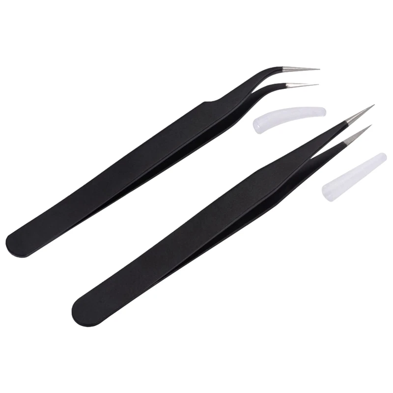18 pcs Professional Opening Pry Tool Repair Kit with Non-Abrasive Nylon Spudgers and Anti-Static Tweezers