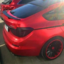 5 Serces GT Modified HM Style Carbon Fiber Rear Luggage Compartment Spoiler Car Wing For BMW Series Gran Turismo F07