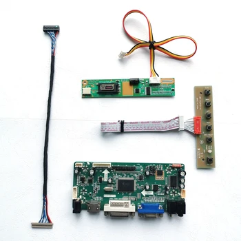 

For QD15XL02 TM150XG LCD panel 1024*768 VGA+HDMI+DVI keyboard 1CCFL 15" LVDS 20Pins M.NT68676.2A screen controller board DIY kit