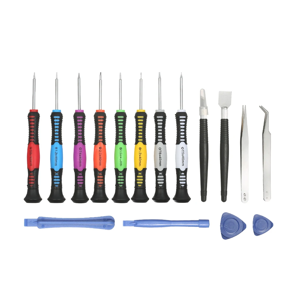 

16 in 1 Multi-functional Precision Torx Slotted and Phillips Screwdrivers Set Repair Tools Kit for Cellphone Laptop