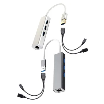 

3 PORT USB HUB LAN Ethernet Connector & OTG Adapter For Amazon Fire Gen 2 3 &4