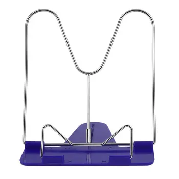 

Adjustable Foldable Reading Book Stand Document Holder Desk Office Supply Stainless Steel Rack Plastic Base Reading Boo