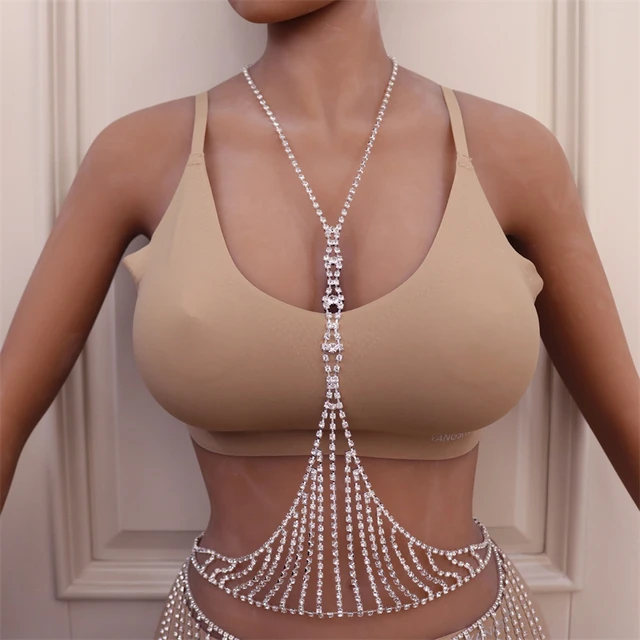 Jewelry Chain Costume Necklaces  Piercing Jewelry - Sexy Body Chain  Jewelry Women - Aliexpress