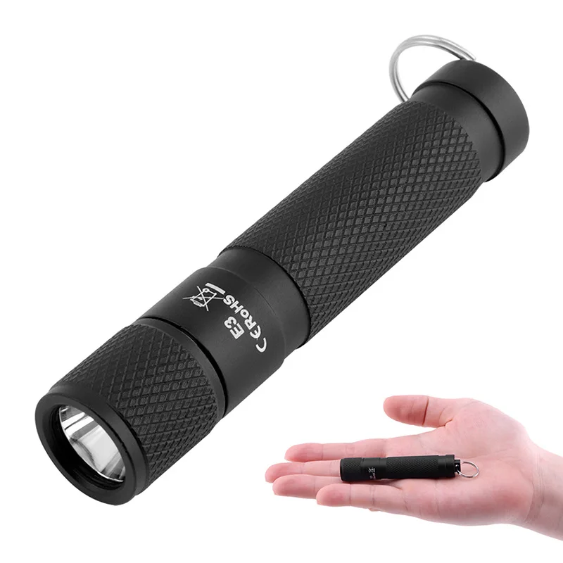 

5w Mini Strong Light Flashlight Key Cap Portable Multi-functional Gift Aluminium Alloy LED Hand Flashlight