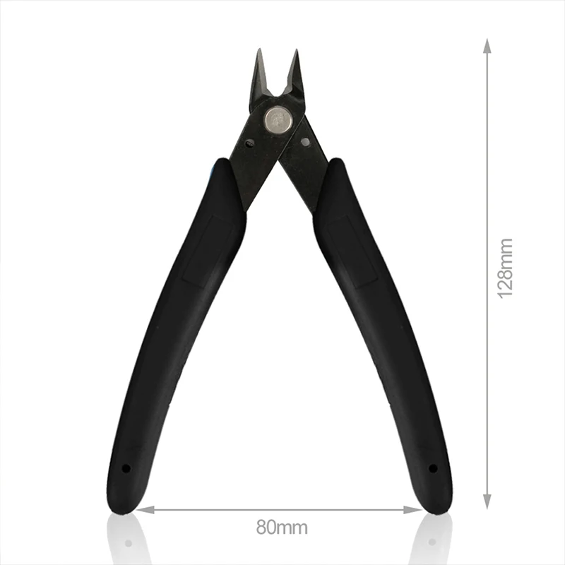Wire Cable Cutters Cutting Side Snips Flush Pliers Nipper Hand Tools for Removing Rough Uneven Edges Metal Tabs On Cutting Dies