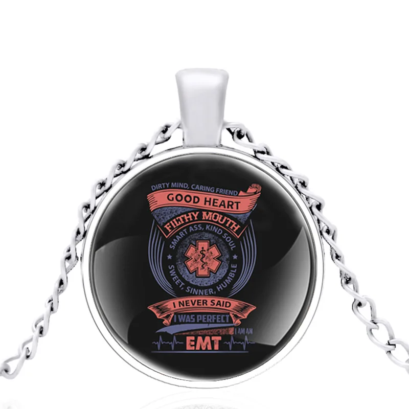 Ожерелье с кулоном в виде стеклянного Купола для мужчин и женщин | Украшения