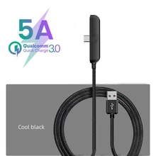 5A USB кабель Мобильный телефон игровой кабель 90 градусов Micro USB кабель Тип C провод для быстрой зарядки для iphone X samsung s9 huawei P30