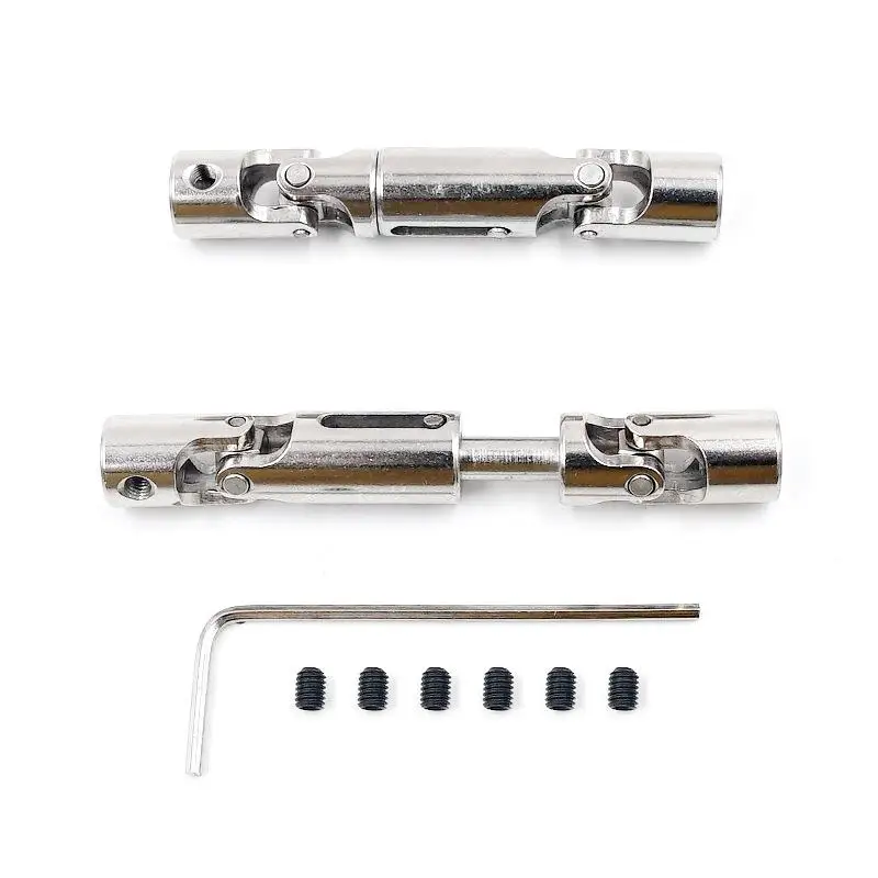 

RCtown HengLong WPL B1 B-1 B14 B-14 B24 B-24 C14 C-14 1/16 Truck RC Car parts upgrade Metal Transmission shaft