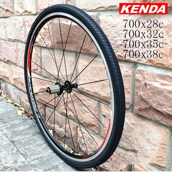 

KENDA K1053 Bike Clincher Tire 700*28/32/35/38mm 700C Road Bicycle Tyre Superlight Outer Tube City Bicycle Wheel Tyre Tires 1pc