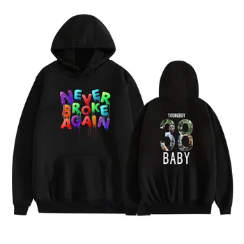 

Never Broke Again YoungBoy Print Hoodies Men Women Spring Sweatshirt for Couple Hooded Pullovers Hip Hop Street Fashion Cloths