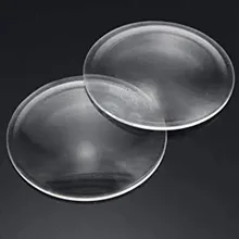 1 пара лупа из ПВХ Линзы Аксессуары для VR круглые 3D очки тонкие прозрачные Fresnel замена плоские 50x80 мм для Google Cardboard