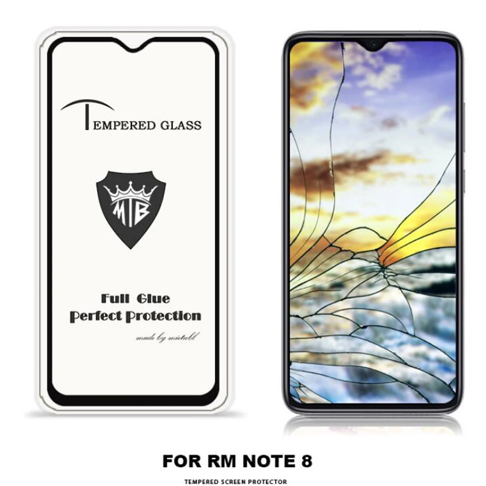 

for xiaomi Redmi Note 8 Glass 2.5D Tempered glass for xiaomi redmi note 8 Screen Protector 9H Full Glue Cover Note 8 Glass