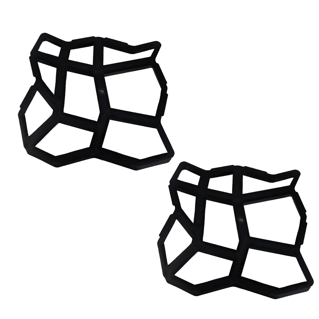 Stepping Stone Block Pavement Raw Buildings Cement Paver DIY Blind Road Paving Path Maker Mold