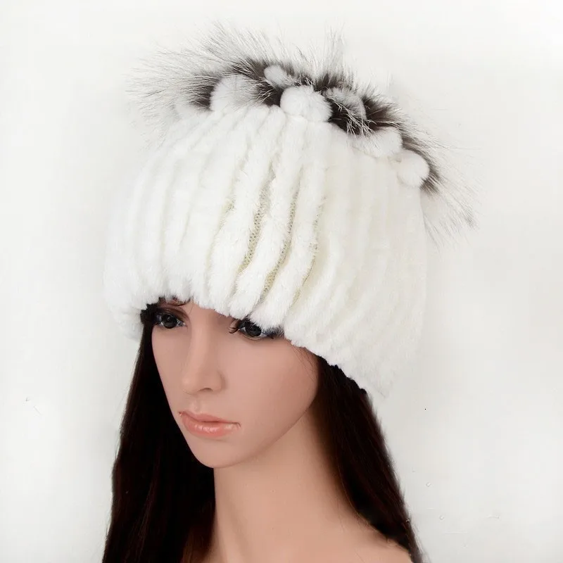 Зимние шапки для кролика Рекс, тканые наушники, толстая кожа, мех, tuque out must bring beanies, женские теплые хип хоп gorro, женские M1