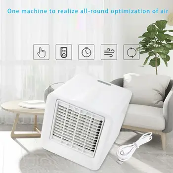 

Portable Air Cooler Home Office Desk Mini Air Conditioner Personal Space Air Cooling USB Rechargeable Air Conditioning Artic Air