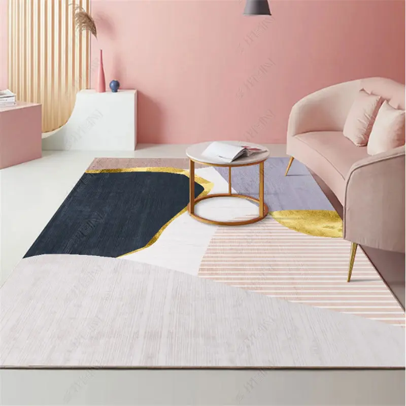 

Modern Light Luxury Carpet Living Room Rug Large Ins Nordic Minimalist Home Carpets for Bed Room Area Rug
