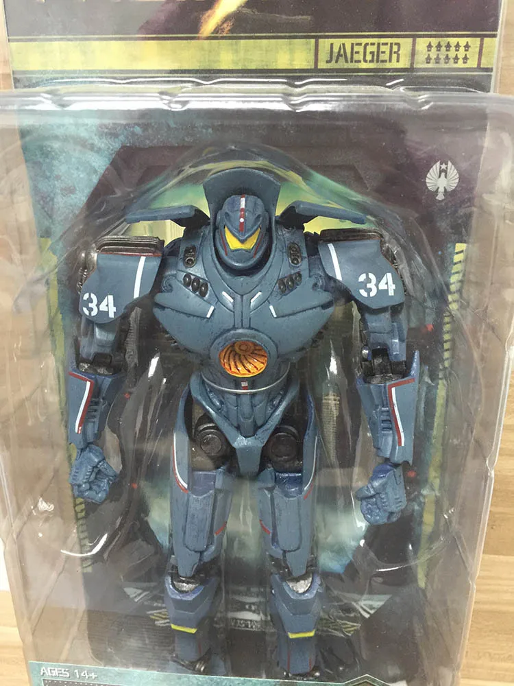 NECA Gipsy Danger Jaeger Anchorage Attack Tacit Ronin ПВХ фигурка Коллекционная модель игрушки 15-18 см KT3638