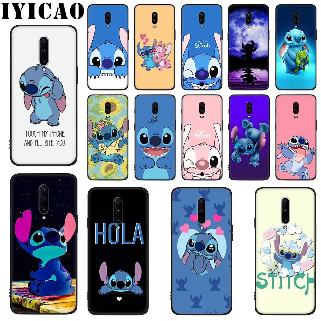 

Cute Cartoon Stich Soft Silicone Case for oneplus 5 5t 6 6t 7 Pro Cover