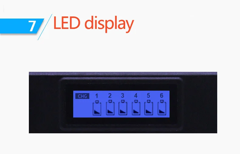 Интеллектуальное зарядное устройство, 6 слотов, ЖК-дисплей, аккумуляторные батареи, быстрая зарядка, переменный ток, 100~ 240 В, перезаряжаемая батарея, ЕС, США, Великобритания, AA, AAA