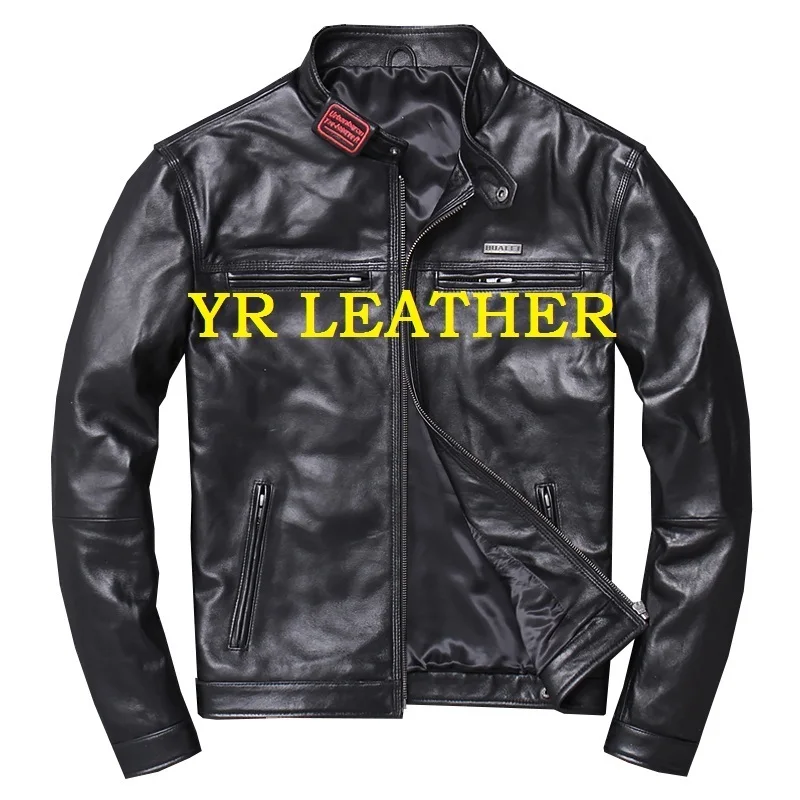 Gratis Verzending. groothandel. merk Motor Biker Stijl Looien Schapenvacht Jas Man. mode Echt Lederen Jas. cool Slim Jassen Gratis Verzending. groothandel. merk Motor Biker Stijl Looien Schapenvacht Jas Man. mode Echt Lederen Jas. cool Slim Jassen