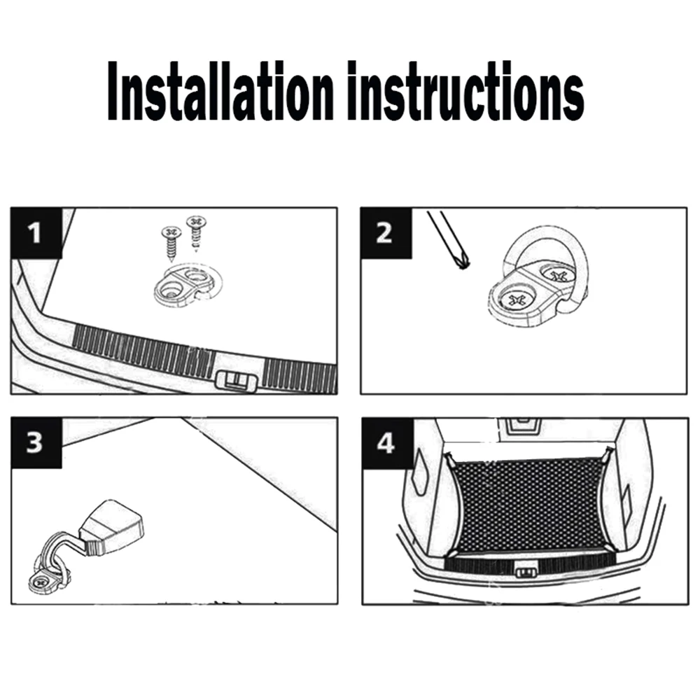2 шт. фиксаторы зажимы для заднего багажника|cargo net|cargo net hooknet cargo |