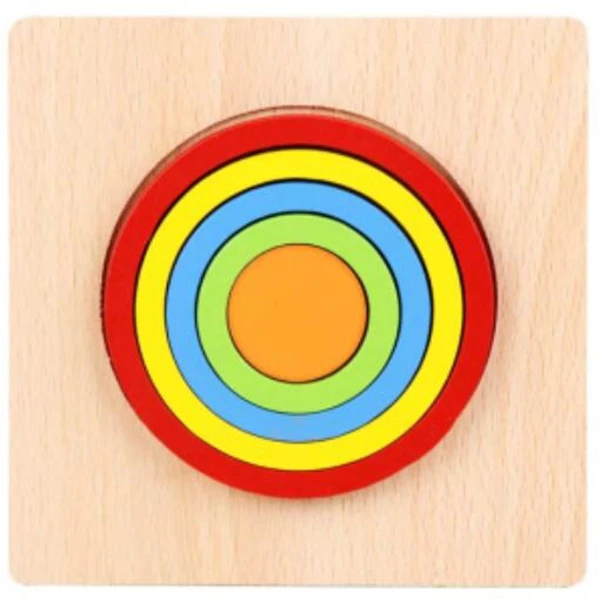 1Set Wooden Hammering Ball Hammer Box Children Fun Playing Hamster Game Toy Early Learning Educational Toys Round