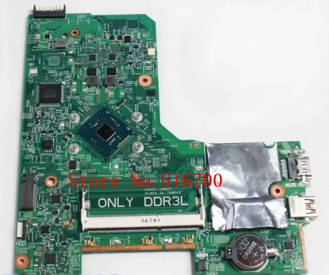 0WGR7P CN-0WGR7P для Dell Inspiron 14 3452 15 3552 ноутбук Тетрадь материнская плата N3050 процессор WGR7P